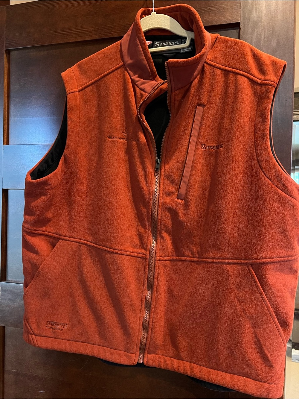 Simms Men’s Yellowstone club XXL fleece vest